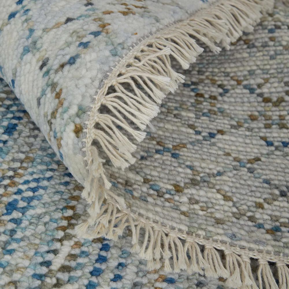 Feizy Branson 2&#39; x 3&#39; Blue and Green Area Rug, , large