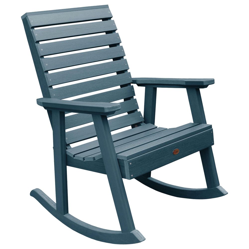 Highwood USA Weatherly Rocking Chair in Nantucket Blue, , large