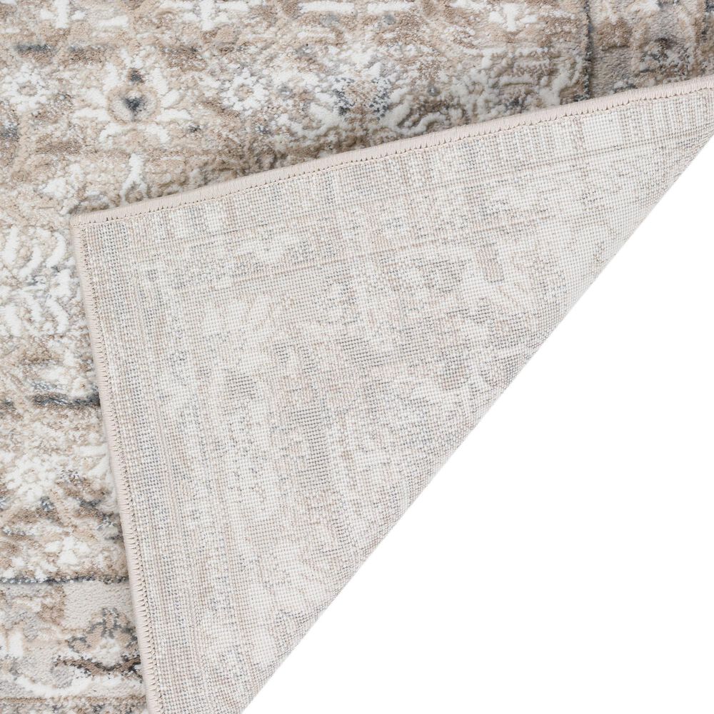 Dalyn Rug Company Rhodes RR7 3&#39;2&quot; x 5&#39;1&quot; Taupe Area Rug, , large