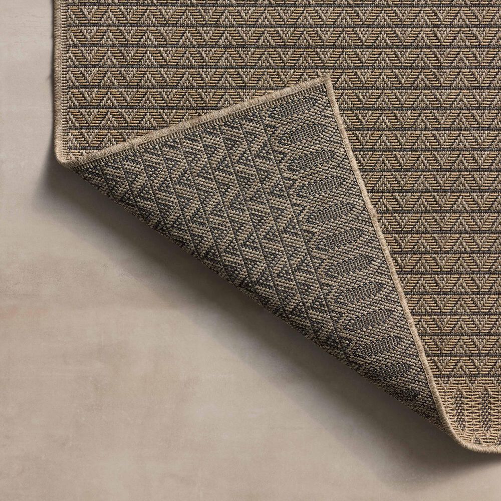 Loloi II Providence 3&#39;9&quot; x 5&#39;9&quot; Natural and Graphite Indoor/Outdoor Area Rug, , large