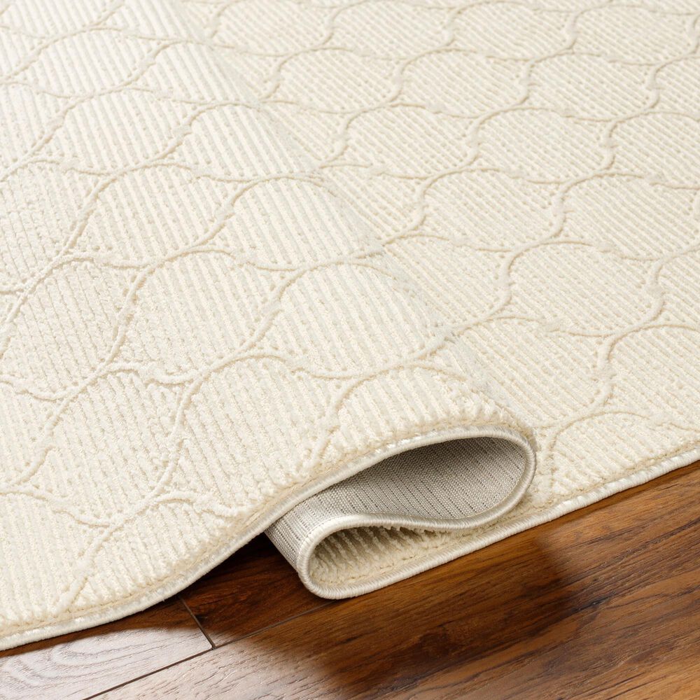 Surya Alder ALD-2307 6&#39;4&quot; x 9&#39; Cream and Ivory Area Rug, , large