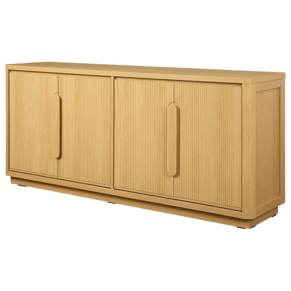 HOMLUX 70" Modern Storage TV Stand in Walnut, , large
