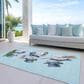 Dalyn Rug Company Wonderland WN34 Sky 3" x 5" Area Rug, , large