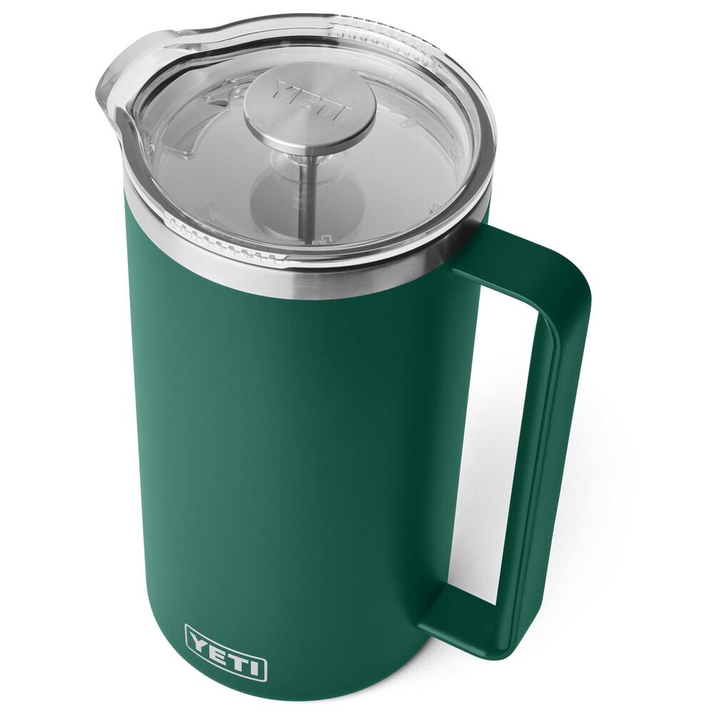 YETI Rambler 64 Oz French Press with Twist-To-Lock Lid in Black Forest Green, , large