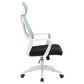 CorLiving Workspace Office Chair with White Frame in Teal and Black, , large