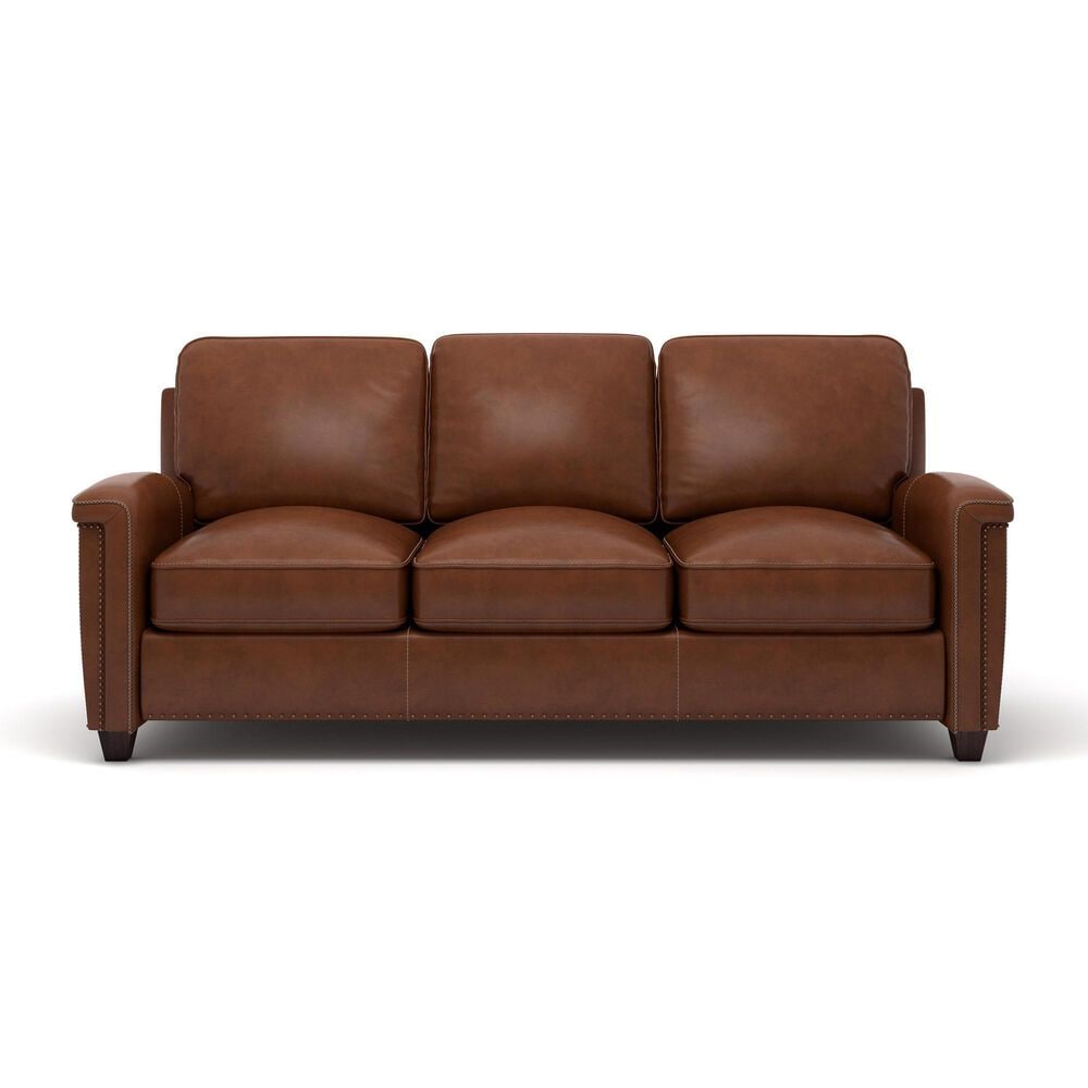 Sienna Designs Leather Sofa in Tumbleweed, , large
