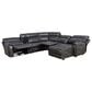 Steve Silver Provo 6-Piece Dual Power Chaise Sectional in Smoked Grey, , large