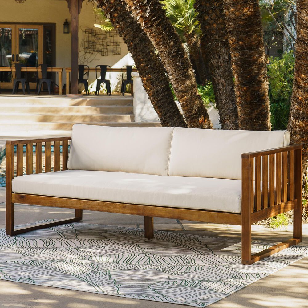 Linon Home Decor Dennehy Daybed in Acacia, , large