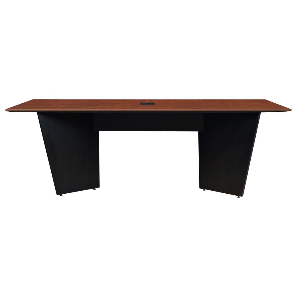 Regency Global Sourcing Array 96" Conference Table in Black and Cherry, , large