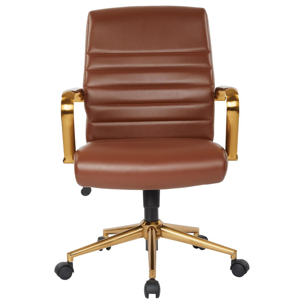 OSP Home FL Series Office Chair in Saddle, , large