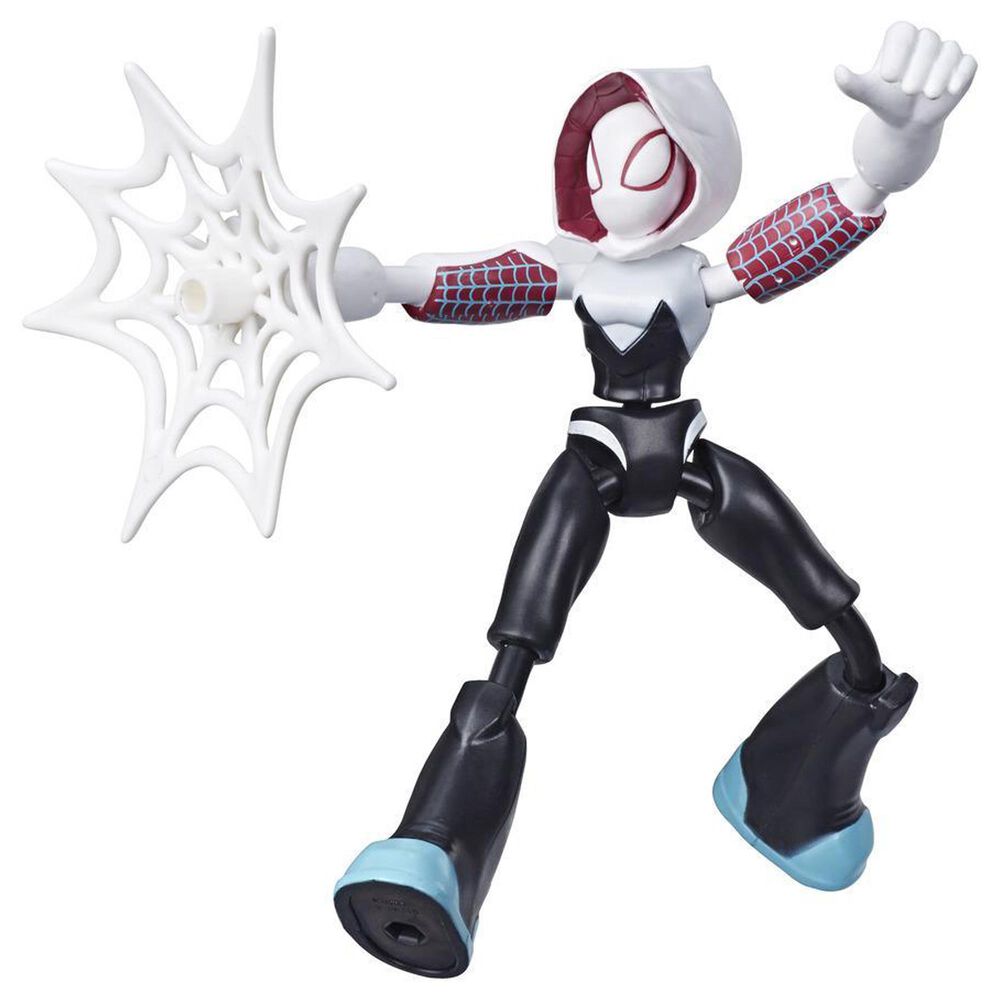 Hasbro Marvel Spider-Man Bend and Flex Ghost-Spider Action Figure, , large