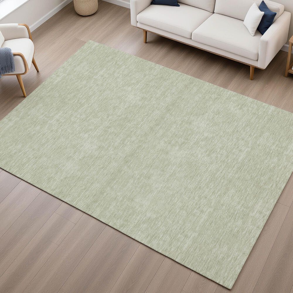 Dalyn Rug Company Soft Essentials Solid Celery 10' x 14' Area Rug, , large