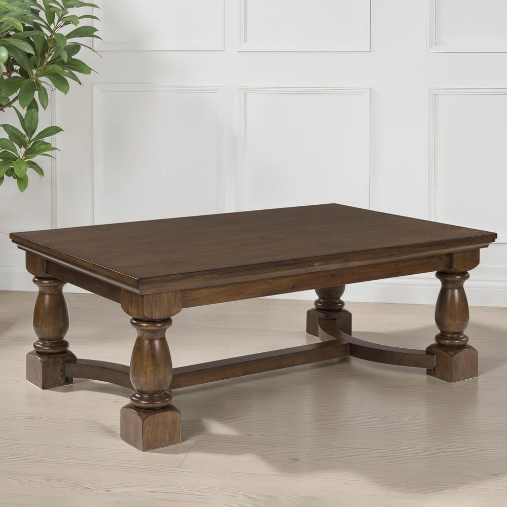 Ashley Sturlayne Cocktail Table in Rich Brown, , large