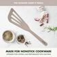 Green Pan Platinum Silicone Fish Turner in Taupe, , large