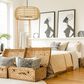 Golden Lighting Everly 6-Light Chandelier in Matte Black, , large