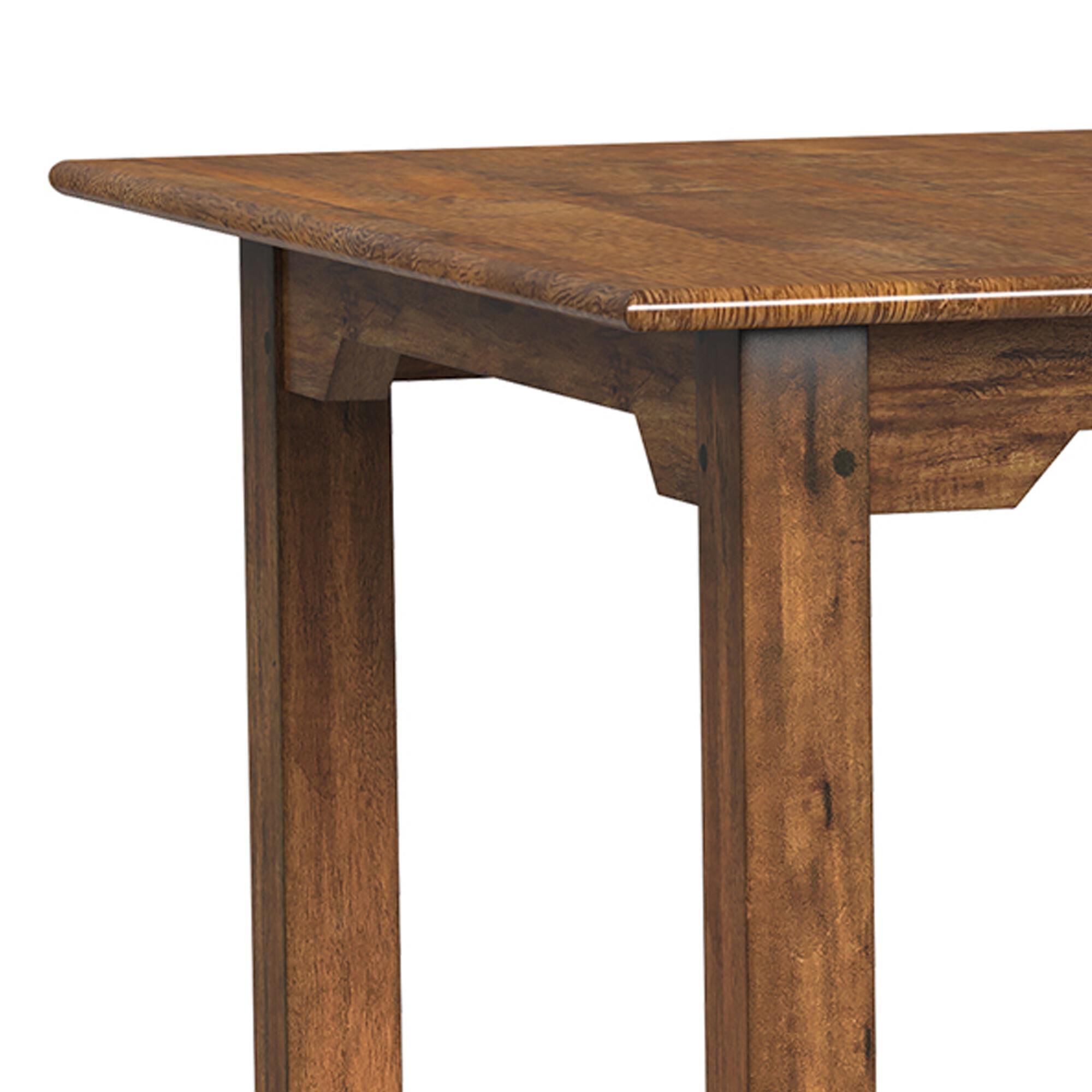 A AMERICA Silverdale 7-Piece Rectangular Dining Set in Brown