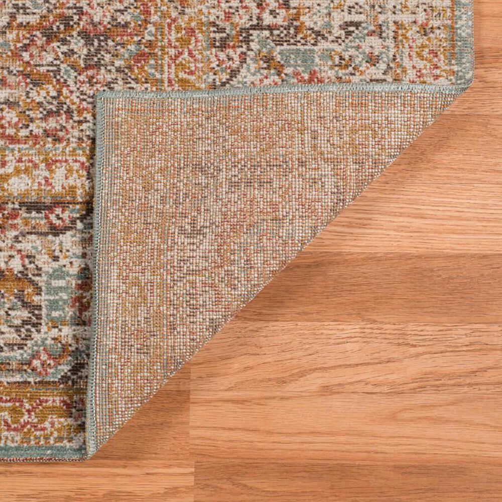 Amer Rugs Eternal 2&#39;7&quot; x 7&#39;6&quot; Seafoam Green Runner, , large
