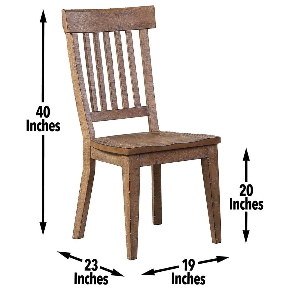 Steve Silver Riverdale Side Chair in Driftwood, , large