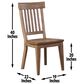 Steve Silver Riverdale Side Chair in Driftwood, , large