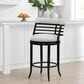 Armen Living Telia Swivel  Counter  Stool in Ivory, , large