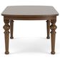 Riverside Furniture Calhoun 7-Piece Rectangular Dining Set in Whiskey Oak and Ebony Whiskey Oak, , large