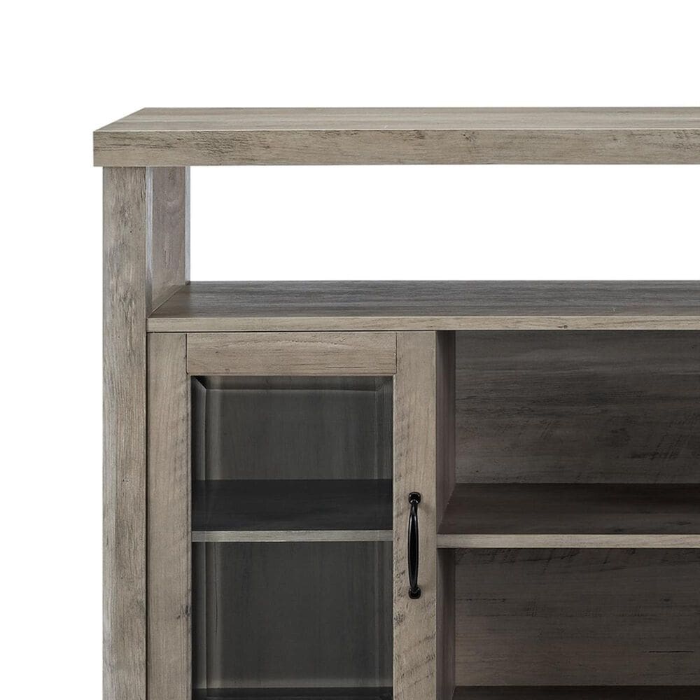 Walker Edison Jordan 52&quot; TV Stand in Grey Wash, , large