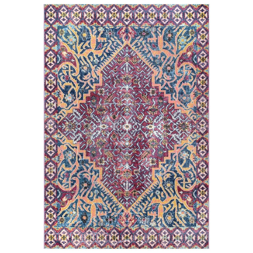 nuLOOM Valley MUVL02A 5' x 8' Red Area Rug, , large