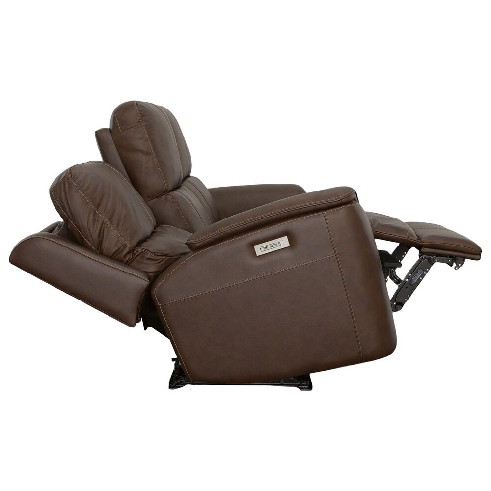 Flexsteel Henry 2-Piece Power Reclining Sofa and Recliner in Burnt Umber Brown, , large