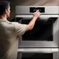 Signature Kitchen Suite 30" Double Electric Wall Oven with Convection in Satin Stainless Steel, , large