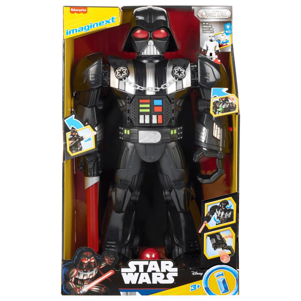 Fisher Price Star Wars Darth Vader Bot Action Figure, , large