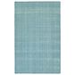 Kaleen Rugs Ziggy ZIG01-10 5" x 7"6" Denim and White Indoor/Outdoor Area Rug, , large