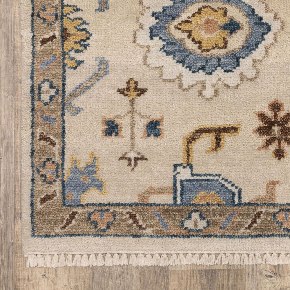 Oriental Weavers Majorca Ivory and Multicolor 6&#39; x 9&#39; Area Rug, , large