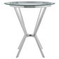 Blue River Naomi Bar Table in Brushed Stainless Steel, , large