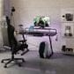 Rta Products Llc Carbon Computer Gaming Desk with Shelving in Black, , large