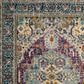 Safavieh Monaco MNC251L-3 3" x 5" Violet/Light Blue Area Rug, , large