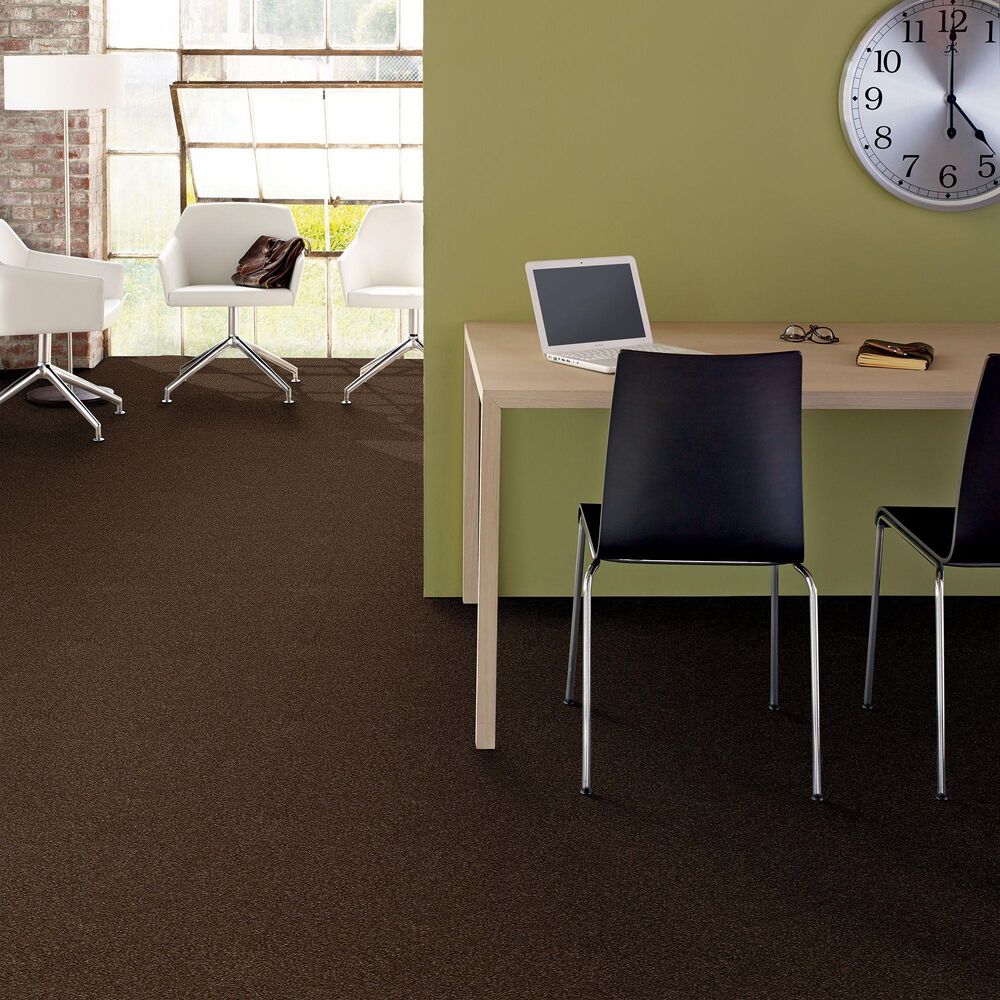 Shaw Find Your Comfort NS Blue Carpet in Chocolate Treat, , large