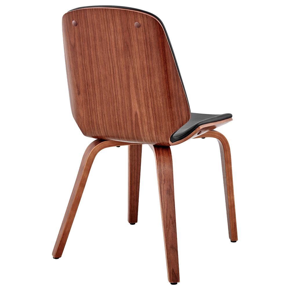 Blue River Brinley Dining Chair in Black and Walnut, , large