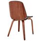 Blue River Brinley Dining Chair in Black and Walnut, , large