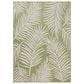 Loloi Easton Ivory and Green 5"3" x 7"6" Indoor/Outdoor Area Rug, , large