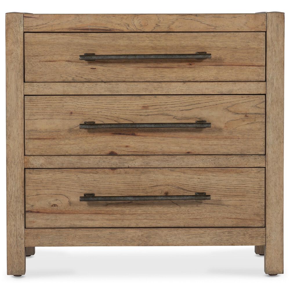 Hooker Furniture Vineyard Row 3-Drawer Nightstand in Sonoma, , large