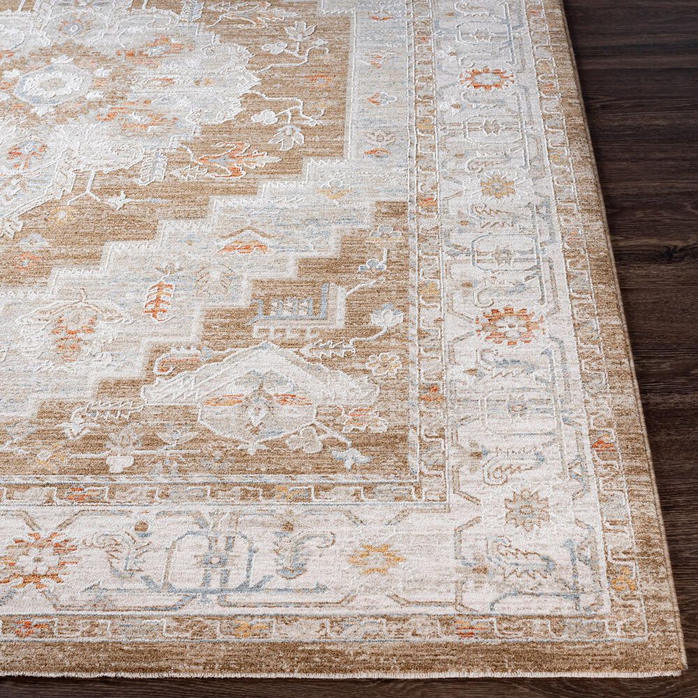 Surya Avant Garde AVT-2315 2&#39;7&quot; x 10&#39; Orange, Blue and Beige Runner, , large