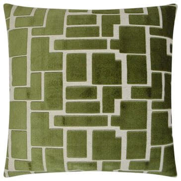 D.V.Kap Inc Aura 24" x 24" Throw Pillow in Oliva, , large