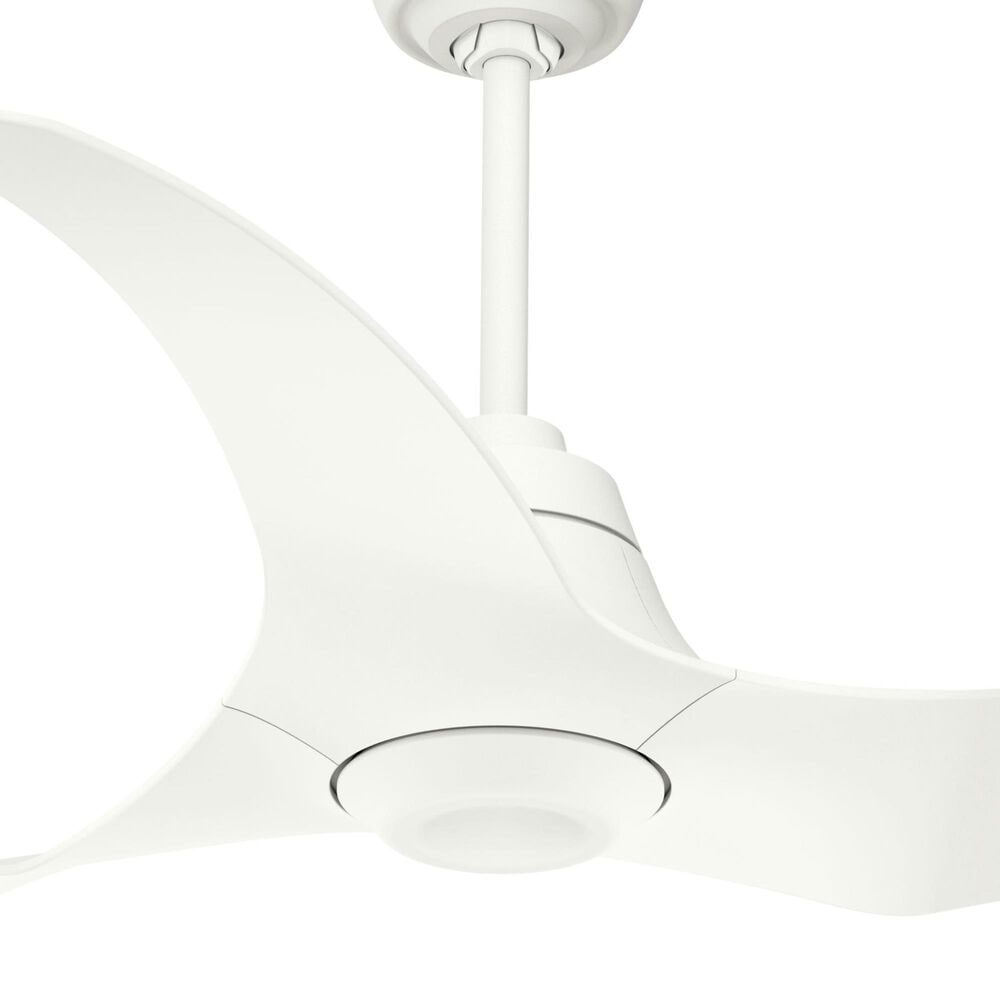 Hunter Stingray 60&quot; Ceiling Fan with LED Light in Matte White, , large