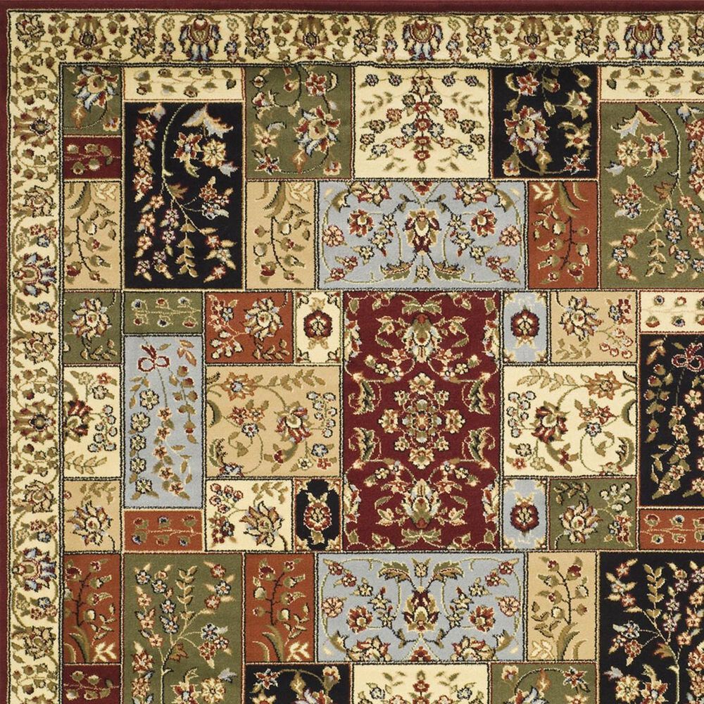 Safavieh Lyndhurst LNH318 10&#39; x 14&#39; Multicolor and Ivory Area Rug, , large