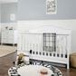 DaVinci Charlie 4-In-1 Convertible Crib and 3-Drawer Dresser in White, , large
