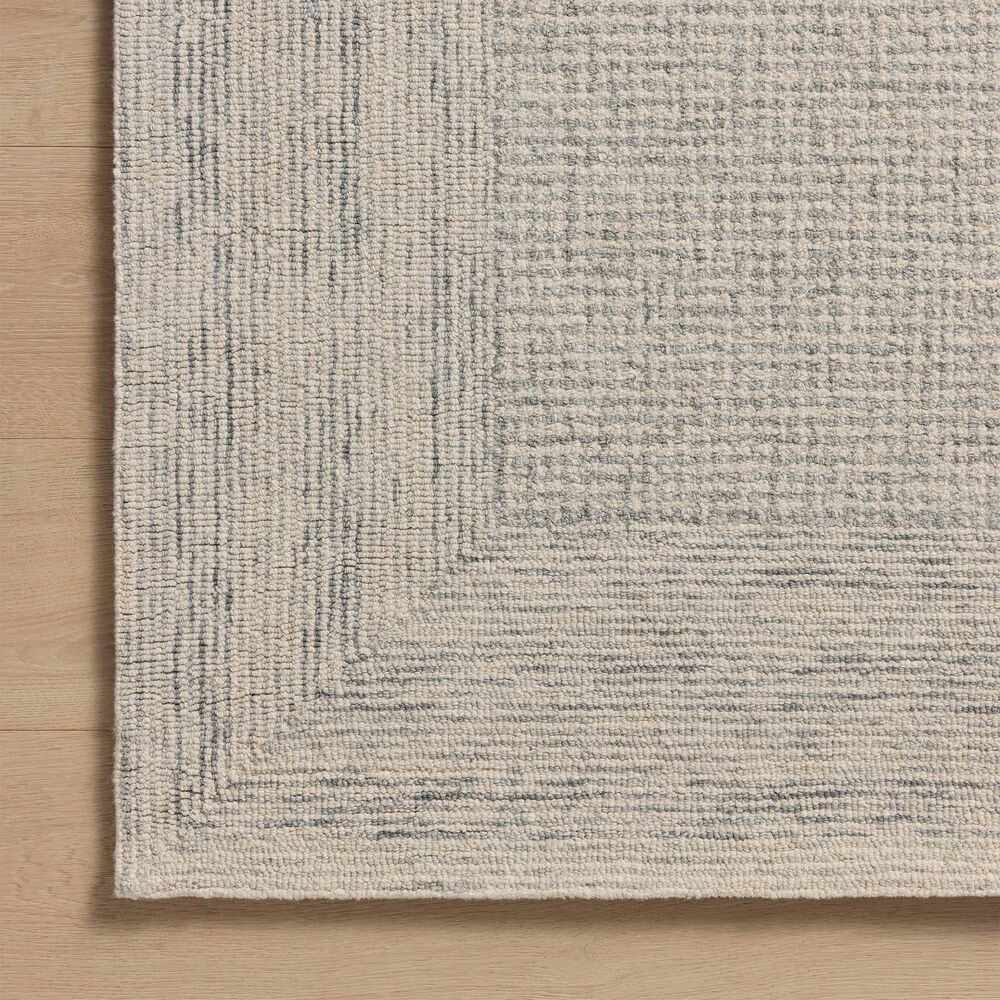 Amber Lewis x Loloi Windsor 2&#39;3&quot; x 3&#39;9&quot; Ivory and Sky Area Rug, , large