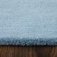 Feizy Rugs Kawai 10" x 14" Teal Area Rug, , large