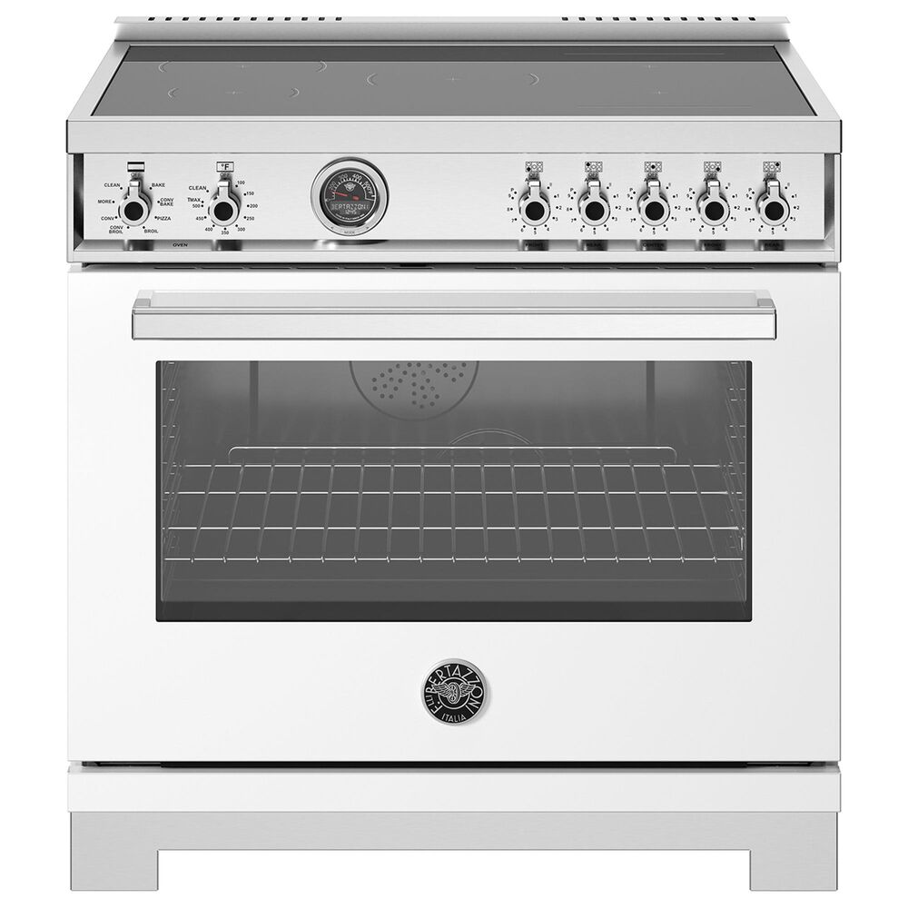 Bertazzoni Professional 5.7 Cu.Ft. Induction Range with Convection and Self-Cleaning in Bianco, , large