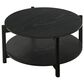 Furniture of America Elovier Coffee Table with Open Shelf in Black, , large