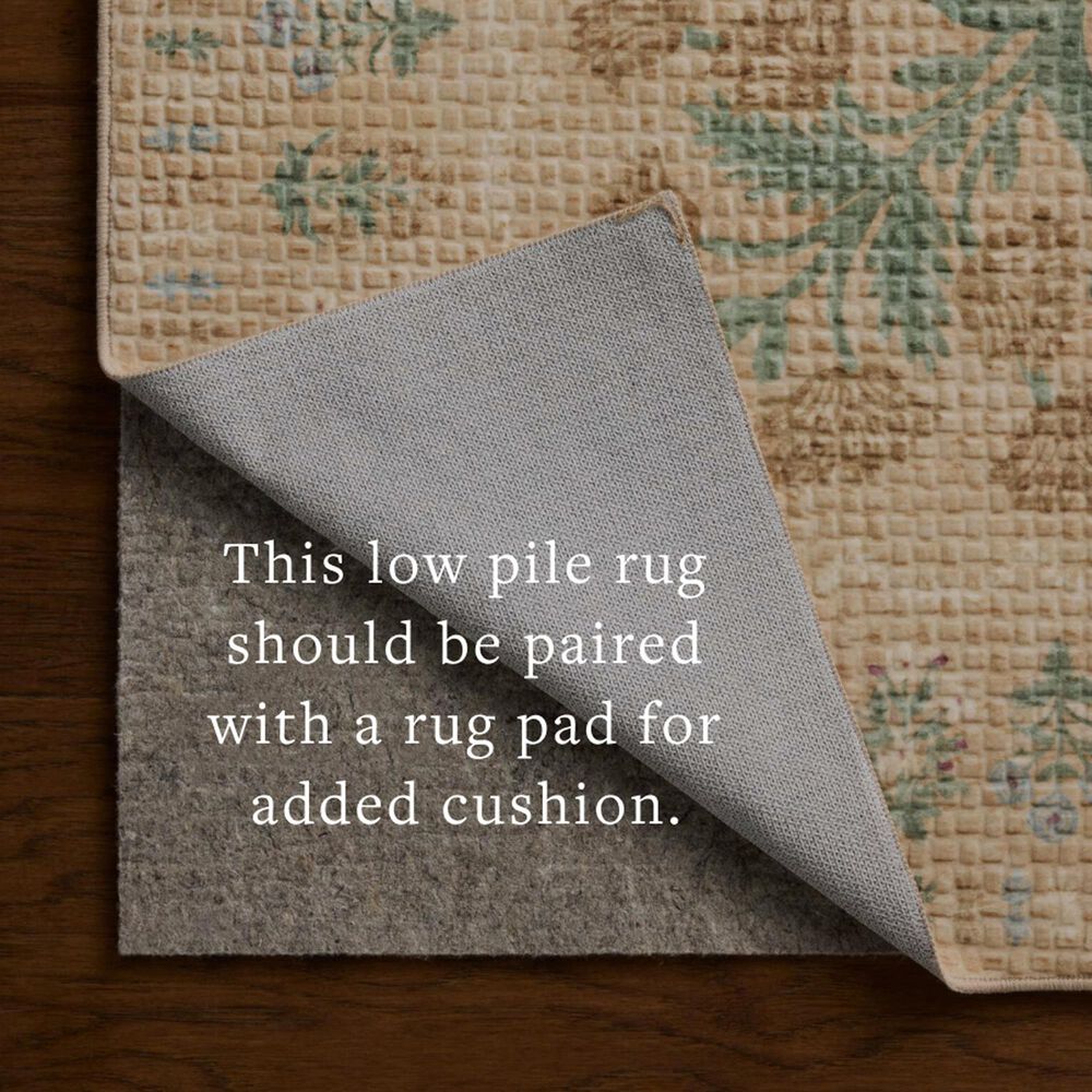 Rifle Paper Co. x Loloi Orchard Sand and Multicolor 2' x 5' Runner, , large